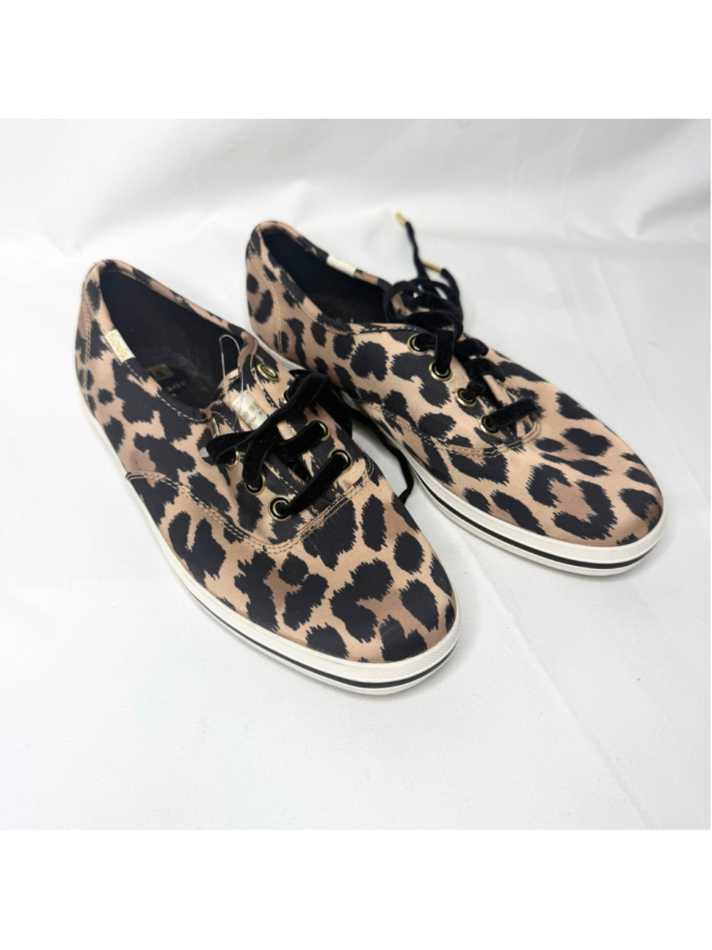 NEW with out box Women's Kate Spade Keds Leopard Print Sneakers Size 6